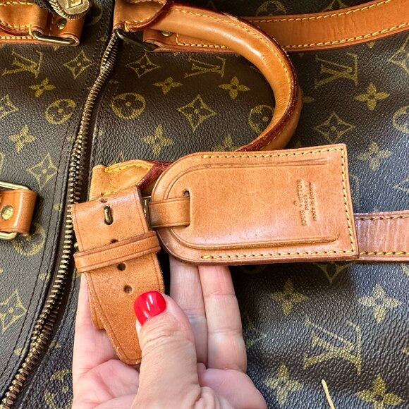 PREOWNED Authentic Louis Vuitton Keepall Bandoulière 50 (with Strap and Dustbag) - Picture 12 of 16